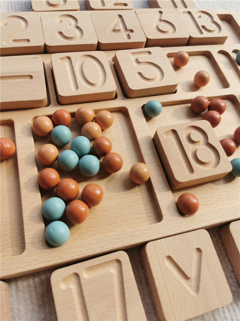 Montessori Math Blocks and Beads