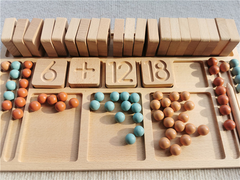 Montessori Math Blocks and Beads