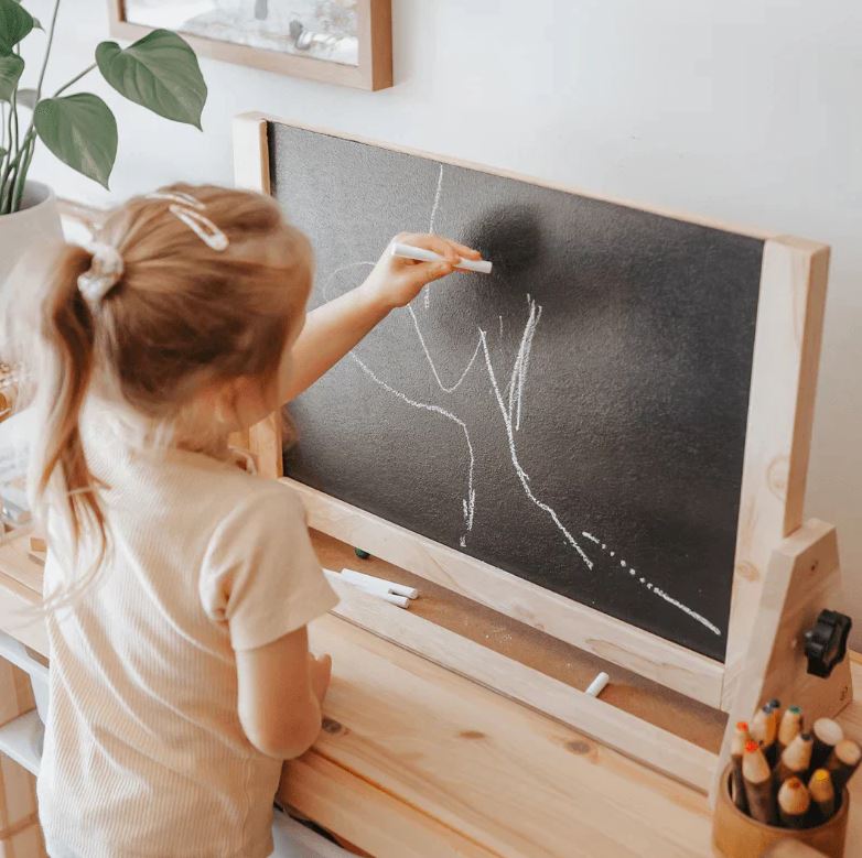 blackboard easel for kids