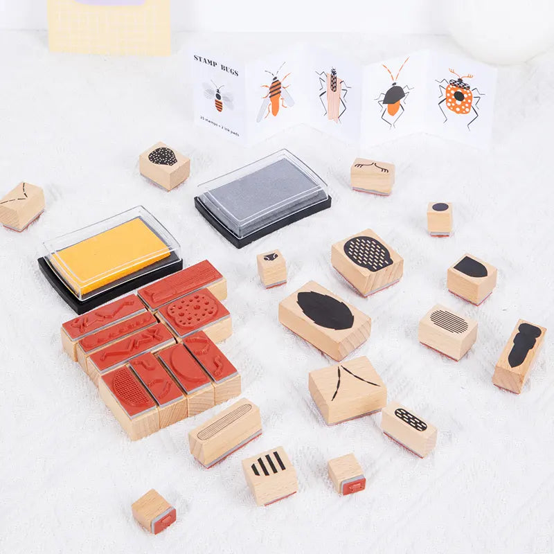 Stamp Bugs Insect Building Set