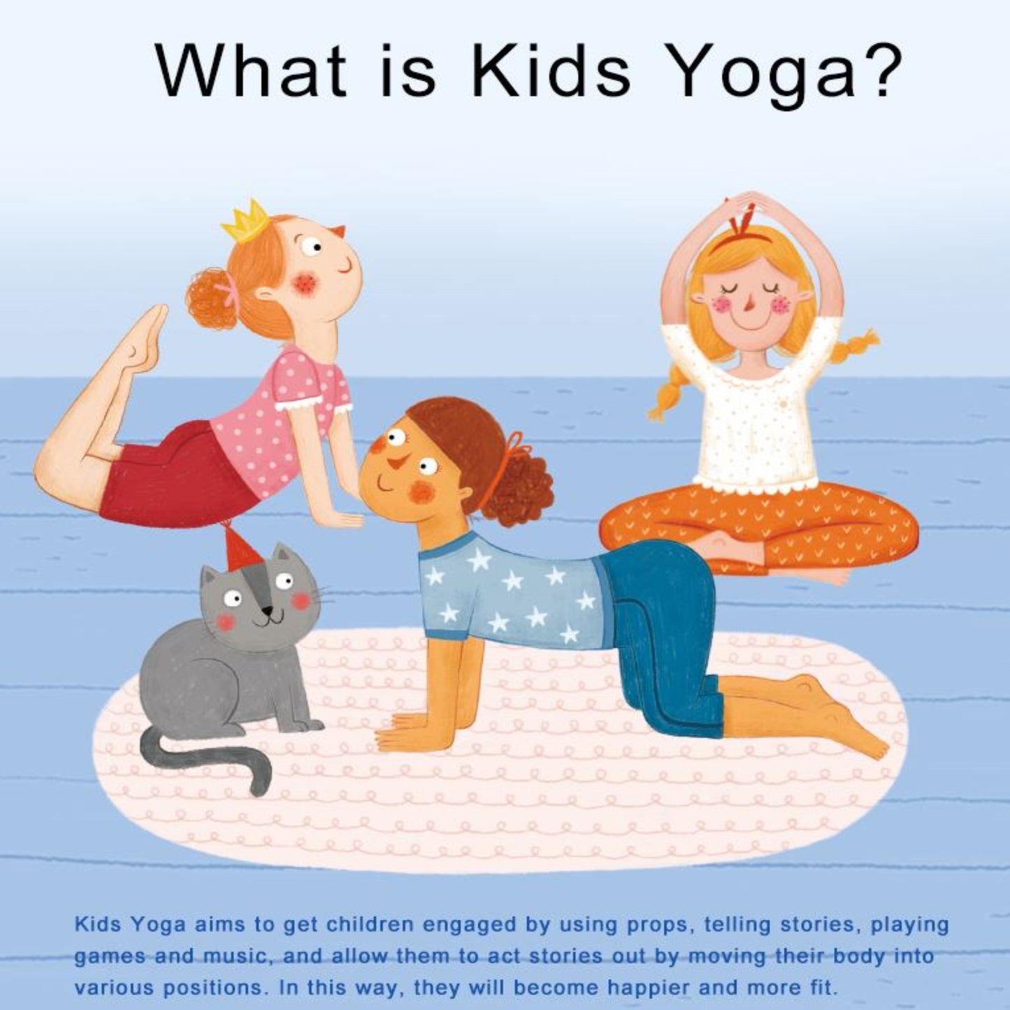 Children's Yoga Fitness Interactive Game