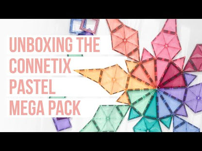 Magnetic Tiles - 202 Piece Pastel Mega Pack