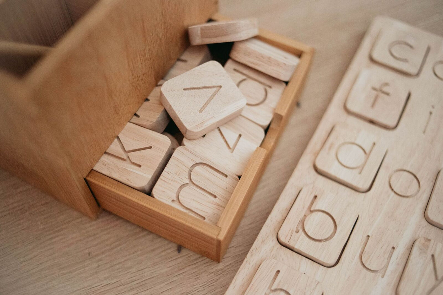 Word Building Board with Letters Set