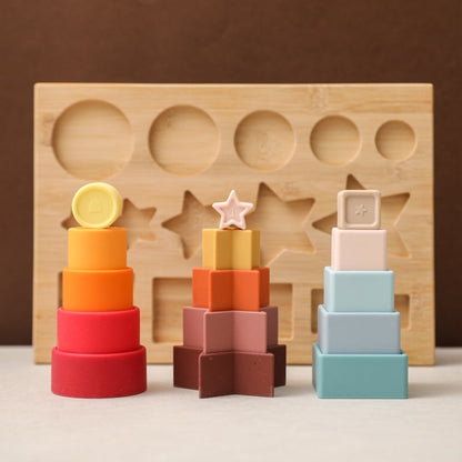 Silicone Stacking Shapes